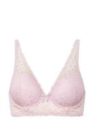 Leia Bra Fill Lingerie Bras & Tops Full Cup Bras Pink Missya