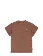 Tnd Mimizan Tops T-Kortærmet Skjorte Brown TUMBLE 'N DRY