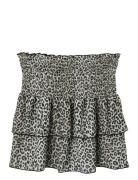 Nlfleosandy Short Skirt Dresses & Skirts Skirts Short Skirts Brown LMT...