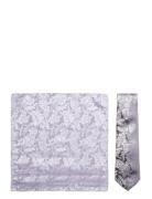 Tie & Pocket Square Slips Grey Amanda Christensen
