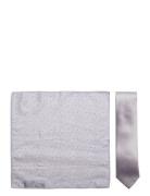 Tie & Pocket Square Slips Grey Amanda Christensen