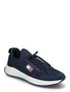 Tjm Runner Kntitted Sneakers Sko Navy Tommy Hilfiger