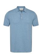 Bs Aaran Regular Fit Polo Shirt Tops Knitwear Short Sleeve Knitted Pol...