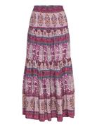 Sunsetll Maxi Skirt Skirts Maxi Skirts Multi/patterned Lollys Laundry