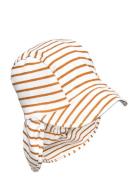 Eli Cap- Neck Shade Accessories Headwear Hats Baby Hats Orange Mp Denm...