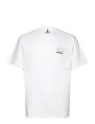 Zeke T-Shirt Tops T-Kortærmet Skjorte White Fat Moose