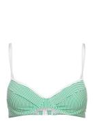 Uw Demi Swimwear Bikinis Bikini Tops Wired Bikinitops Green Tommy Hilf...