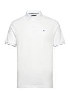 Swim Trim Arch Polo Designers Polos Short-sleeved White Hackett London