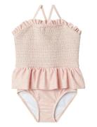 Nmffiona Swimsuit Lil Badedragt Badetøj Pink Lil'Atelier