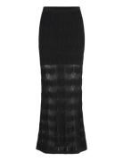 Ziatra Crochet Skirt Skirts Maxi Skirts Black Twist & Tango