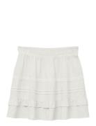 Vmpretty Short Skirt Wvn Ga Noos Skirts Short Skirts White Vero Moda
