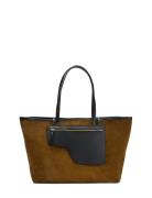 Eraclea Cannella/Black Suede/Vacchetta Shopper Taske Brown ATP Atelier
