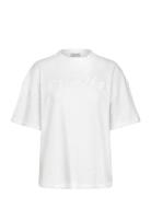 Udello Tops T-shirts & Tops Short-sleeved White Munthe
