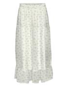 Vmsmilla H/W Ankle Skirt Wvn Ga Lang Nederdel White Vero Moda