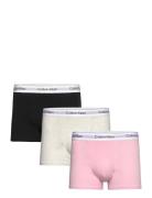 Relaxed Fit Trunk 3Pk Boxershorts Pink Calvin Klein