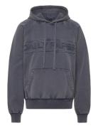 Garment Wash Hoodie Designers Sweatshirts & Hoodies Hoodies Navy Daily...