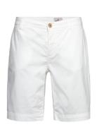 Jeffrey Summer Chino Shorts 10" Bottoms Shorts Chinos Shorts White Mor...