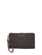 Dblzp Wristlet Bags Clutches Brown Michael Kors