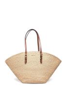 Lg Fan Tote Bags Totes Beige Michael Kors