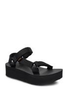 Flatform Universal Shoes Summer Shoes Platform Sandals Black Teva