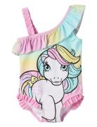 Nmfmiklisa Mlp Swimsuit Cplg Badedragt Badetøj Pink Name It