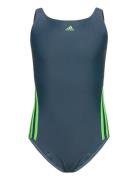3S Swimsuit Sport Swimsuits Blue Adidas Sportswear
