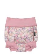 Swimsuit Uv Aop Recycled Badedragt Badetøj Pink Mikk-line