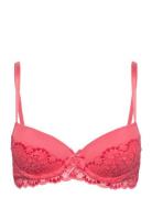 Cherry Padded Underwired Bra Lingerie Bras & Tops Balc Tte Bras Pink H...