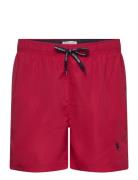 Uspa Swimshorts Aza Men Badeshorts Red U.S. Polo Assn.