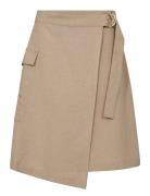 Mmbali Alexis Skirt Skirts Knee-length & Midi Skirts Beige MOS MOSH