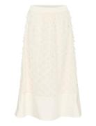Fionaiw Skirt Skirts Knee-length & Midi Skirts White InWear