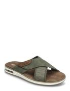 29083-14 Shoes Summer Shoes Sandals Pool Sliders Brown Rieker