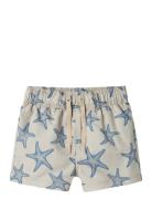 Nmmzimon Swim Shorts Badeshorts Beige Name It