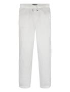Linen Viscose Pant Bottoms Trousers White Tommy Hilfiger