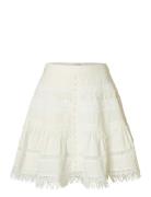 Slfsilja Hw Short Skirt Skirts Short Skirts White Selected Femme