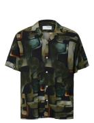 Slhrelaxvero Shirt Ss Aop B Tops Shirts Short-sleeved Multi/patterned ...