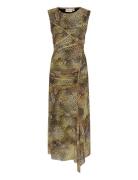 Gzmenny Dress Knælang Kjole Green Gestuz