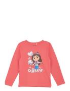 T-Shirt Ls Tops T-shirts Long-sleeved T-Skjorte  Minymo