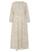 Yasara 3/4 Long Dress S. Knælang Kjole Green YAS