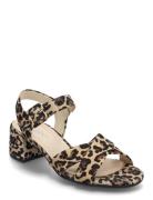 Ankle-Strap Sandal Sandal Med Hæl Black Gabor