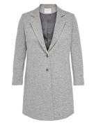 Carcarrie Mel Coat Otw Tynd Frakke Grey ONLY Carmakoma