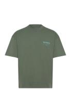Underground Ss Crew Tops T-Kortærmet Skjorte Green AllSaints