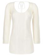 Crochet Ls Dress Badetøj Beige Hunkemöller