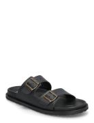Magnus Slides Shoes Summer Shoes Sandals Black Steve Madden