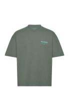 Underground Tops T-Kortærmet Skjorte Khaki Green AllSaints