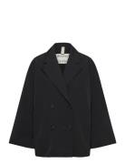 Margot Nylon Outerwear Jackets Light-summer Jacket Black Brixtol Texti...