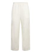 Relaxed Linen Joggers Bottoms Trousers Linen Trousers White Weekday