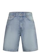 Galaxy Denim Shorts Bottoms Shorts Denim Blue Weekday