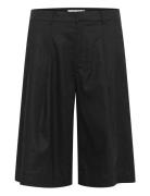 Gzizza Linen Mw Shorts Bottoms Shorts Casual Shorts Black Gestuz