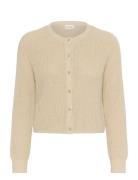 Gigiapw Ca Tops Knitwear Cardigans Beige Part Two
